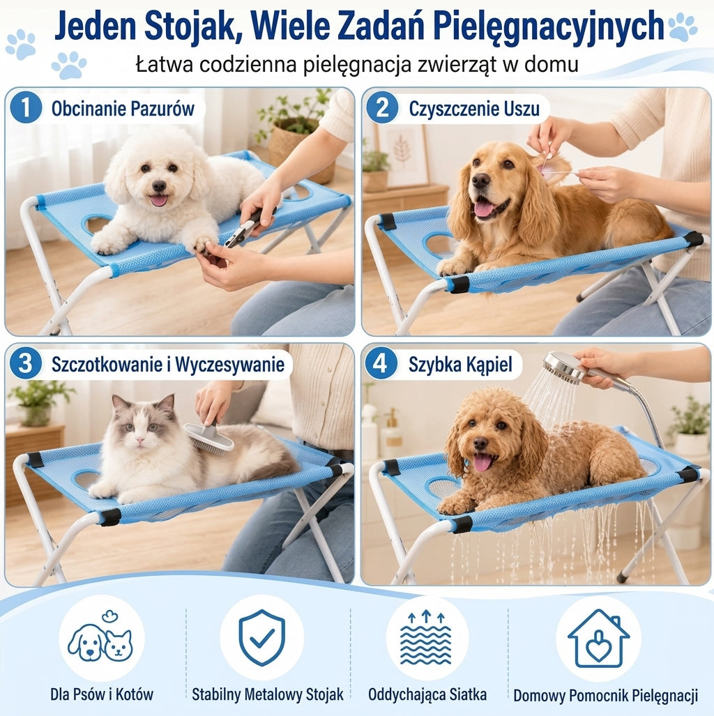 Kąpielak – Składany Stojak do Kąpieli zwierząt