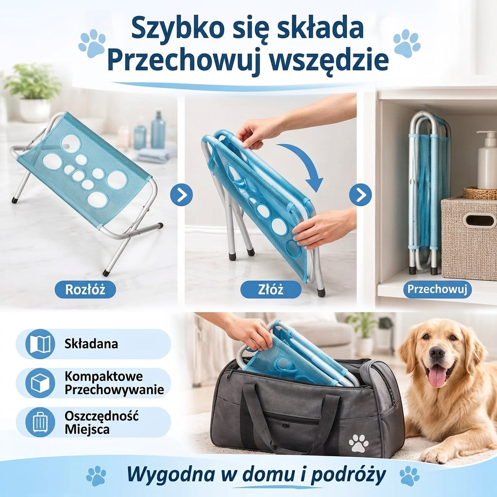 Kąpielak – Składany Stojak do Kąpieli zwierząt
